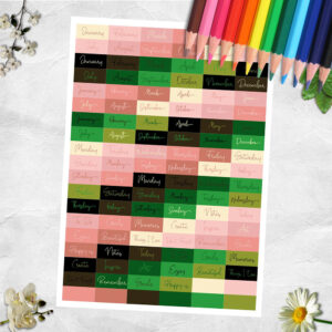 Wickedly Good Headings Sheet