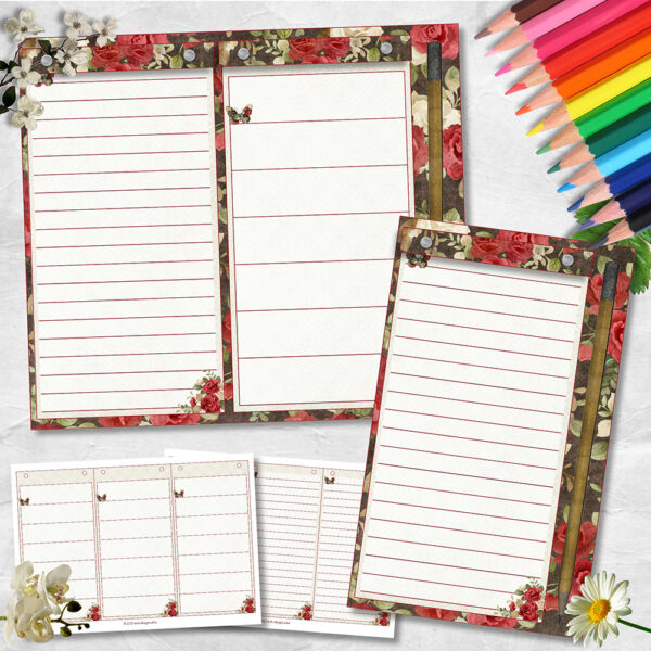 Bella Rosa Shopping List And Meal Planner