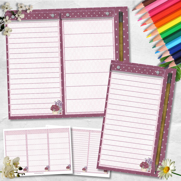 Flowers Speak Words Shopping List And Meal Planner