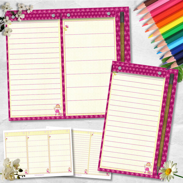 Garden Fairies Shopping List And Meal Planner