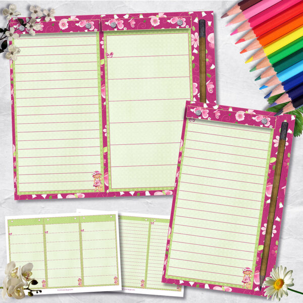 Garden Girls Shopping List And Meal Planner