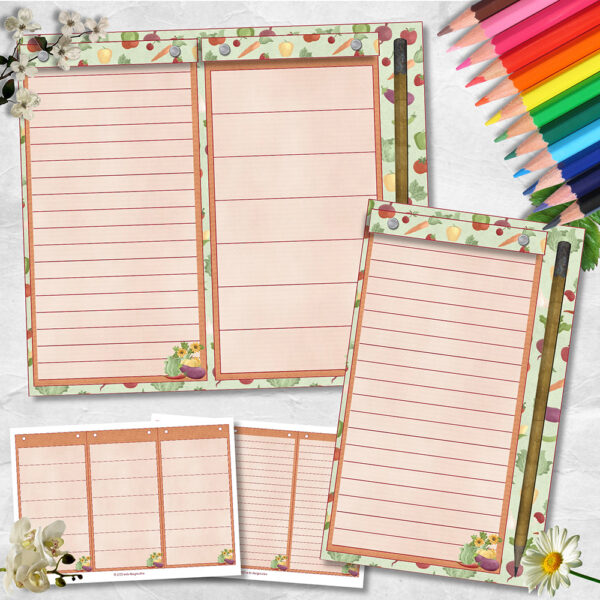 Market Day Shopping List And Meal Planner