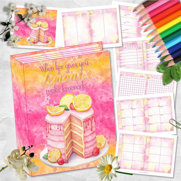 Pink Lemonade Ultimate Planning Book