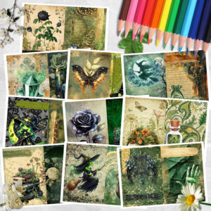 Wickedly Good Elphaba A5 Ephemera Sheets