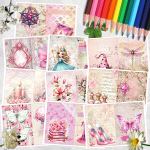 Wickedly Good Glinda A5 Ephemera Sheets