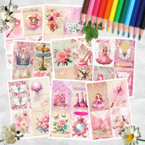 Wickedly Good Glinda A6 Ephemera Sheets